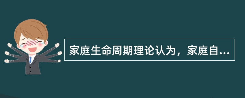 家庭生命周期理论认为，家庭自身有一个发展变化的周期，每个阶段都有不同的家庭任务。