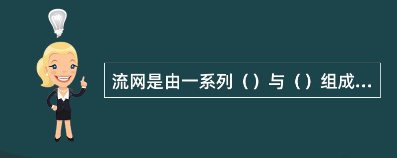 流网是由一系列（）与（）组成的网格。