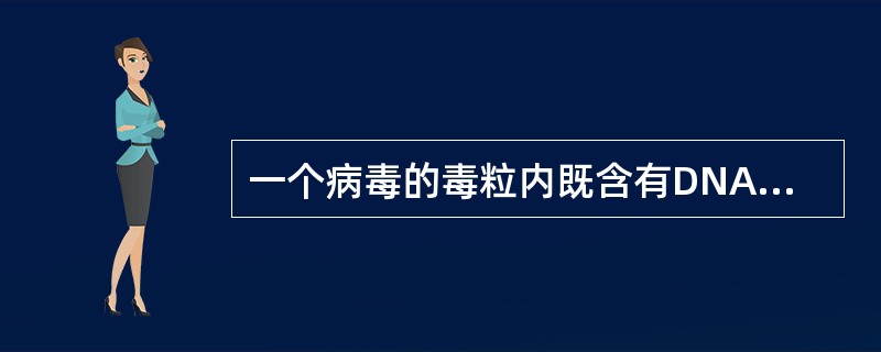一个病毒的毒粒内既含有DNA又含有RNA（）