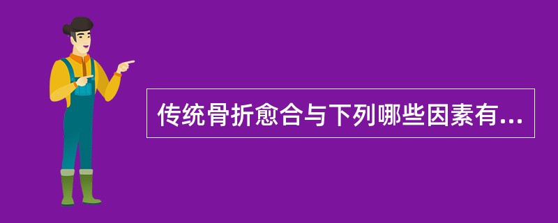 传统骨折愈合与下列哪些因素有关（）