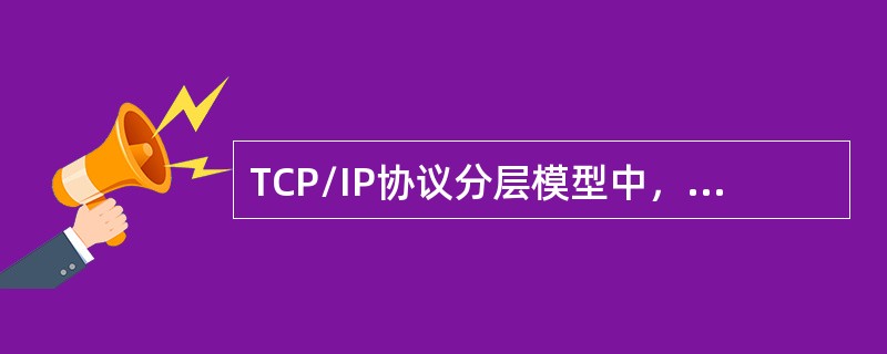 TCP/IP协议分层模型中，（）定义了TCP和UDP协议。