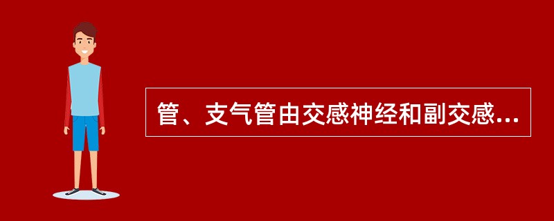 管、支气管由交感神经和副交感神经支配，交感神经纤维来自_________神经节，