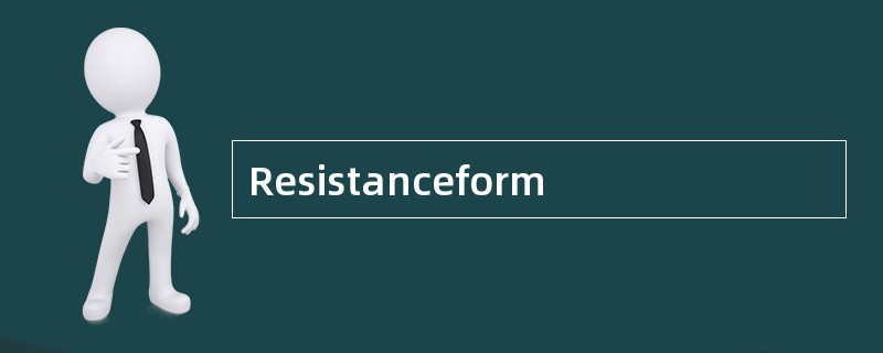Resistanceform