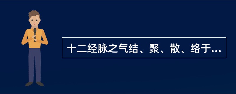 十二经脉之气结、聚、散、络于关节的体系是（）。