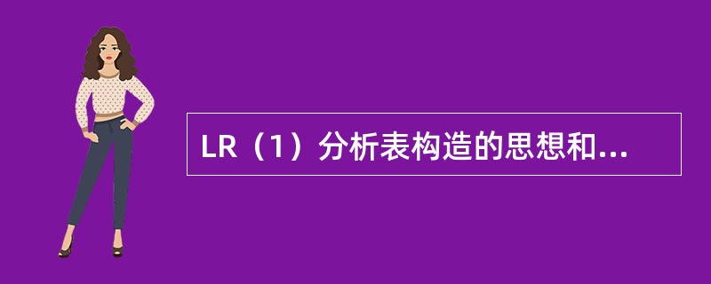 LR（1）分析表构造的思想和方法是构造其他LR分析表的基础。