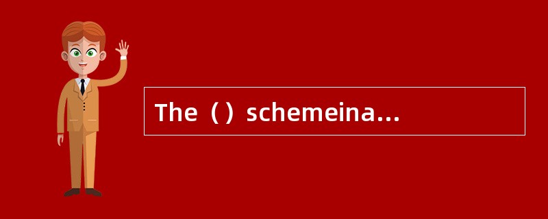 The（）schemeinadatabasesystemisresponsibl