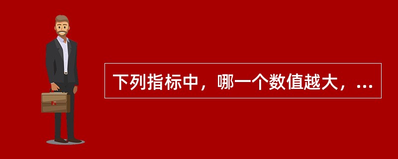 下列指标中，哪一个数值越大，表明土体越松散（）。