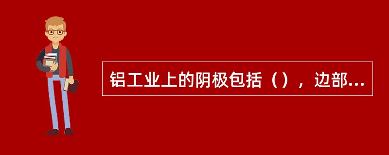 铝工业上的阴极包括（），边部炭块，（），阴极导电棒。
