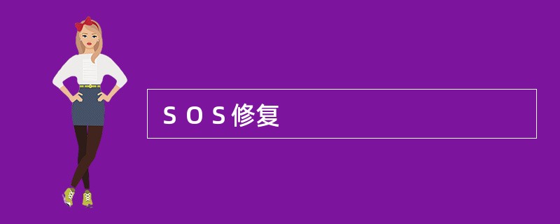ＳＯＳ修复