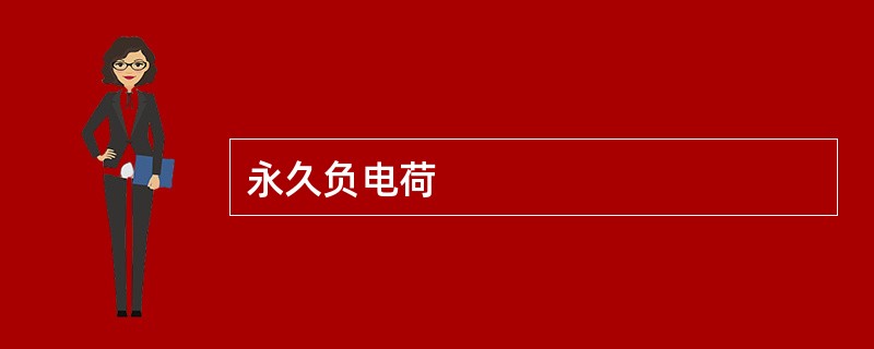 永久负电荷