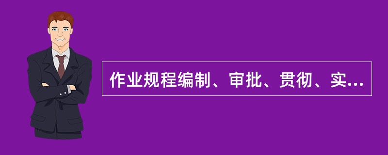 作业规程编制、审批、贯彻、实施管理制度健全，并由矿总工程师（矿技术负责人）每（）