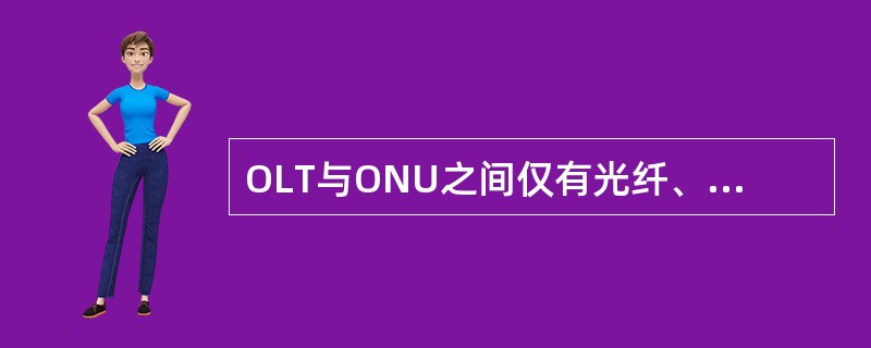 OLT与ONU之间仅有光纤、光分路器等光无源器件，无需租用机房，无需配备电源，无