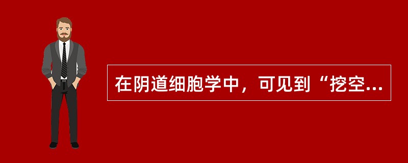 在阴道细胞学中，可见到“挖空细胞”的疾病是()