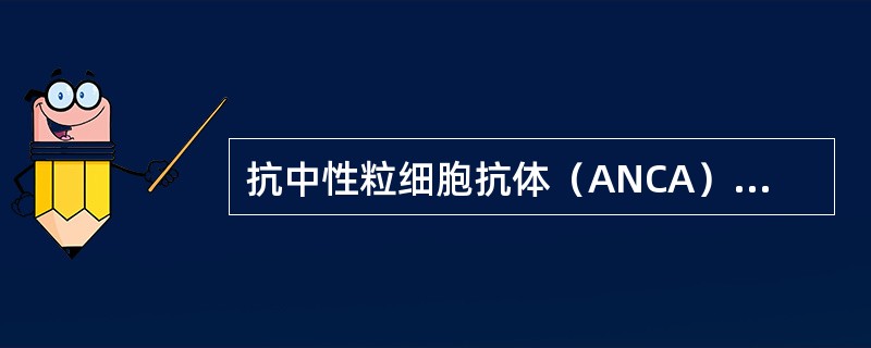 抗中性粒细胞抗体（ANCA）胞浆型阳性者对下列哪一种疾病的诊断有很高特异性（）