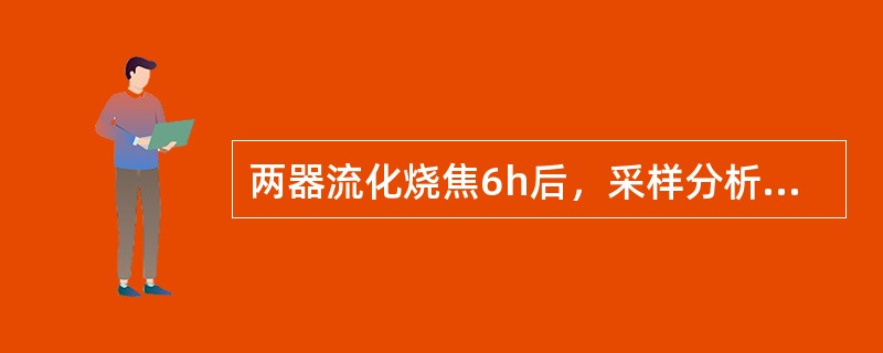 两器流化烧焦6h后，采样分析再生器定碳，当再生器定碳含量在（）以下时，开始从再生