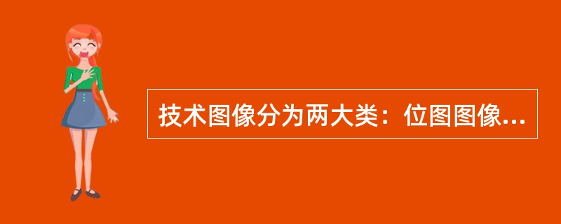 技术图像分为两大类：位图图像和（）。