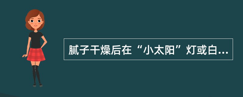 腻子干燥后在“小太阳”灯或白炽灯照射下用砂纸砂磨,是为了更好的磨平整腻子层面。 腻子干燥后在“小太阳”灯或白炽灯照射下用砂纸砂磨,是为了更好的磨平整腻子层面。