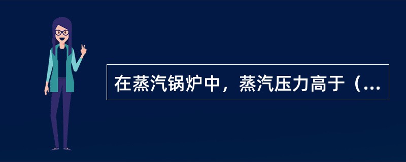 在蒸汽锅炉中，蒸汽压力高于（）MPa的为高压蒸汽锅炉。