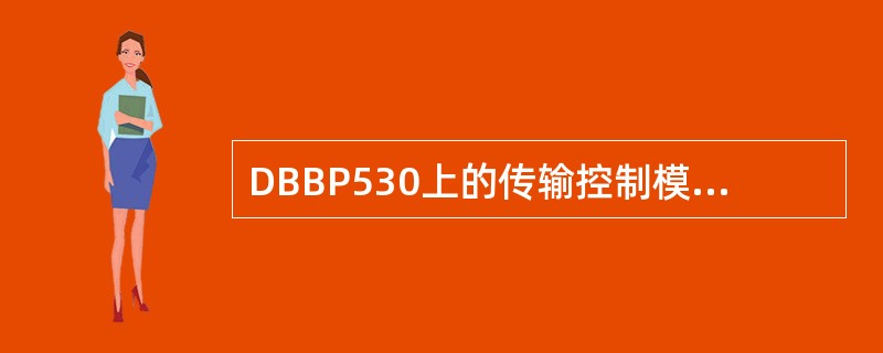 DBBP530上的传输控制模块WMPT拥有（）功能。