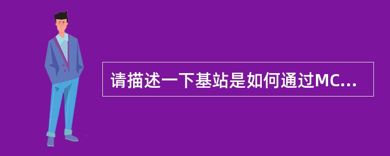 请描述一下基站是如何通过MCC、MNC、LAC、NCC、BCC来定位用户的？