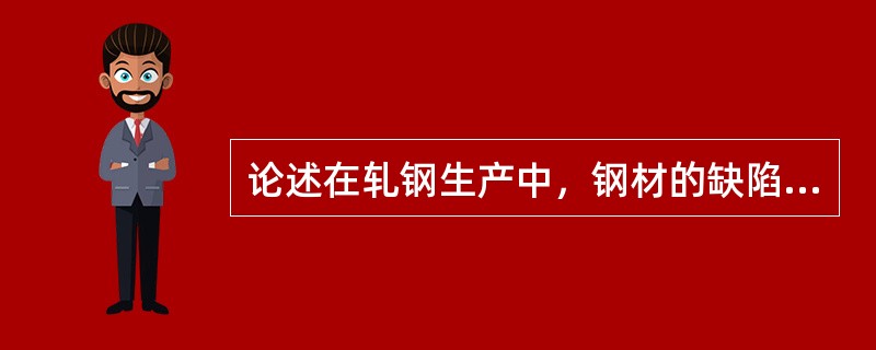 论述在轧钢生产中，钢材的缺陷和质量问题按其检验方法分为哪些？