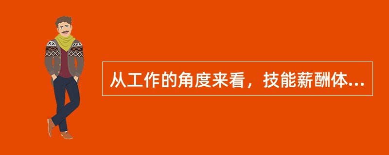 从工作的角度来看，技能薪酬体系适用于（）纬度上得分较高的职位类型。