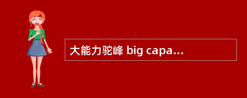 大能力驼峰 big capacity of hump