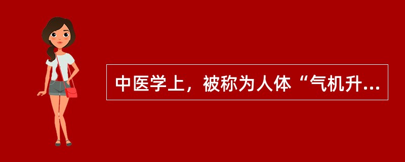 中医学上，被称为人体“气机升降之枢纽”的两个脏是（）
