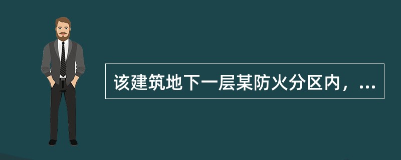 该建筑地下一层某防火分区内，未设置自动灭火系统的建筑面积为200m2，问其设置自