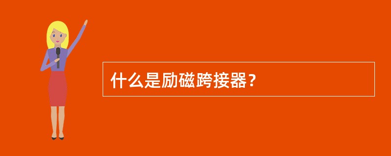 什么是励磁跨接器？