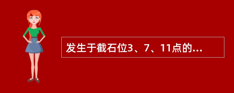 发生于截石位3、7、11点的结缔组织外痔多合并