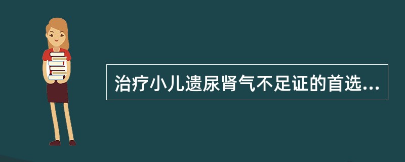 治疗小儿遗尿肾气不足证的首选方剂是A、菟丝子散B、缩泉丸C、金匮地黄丸D、补中益