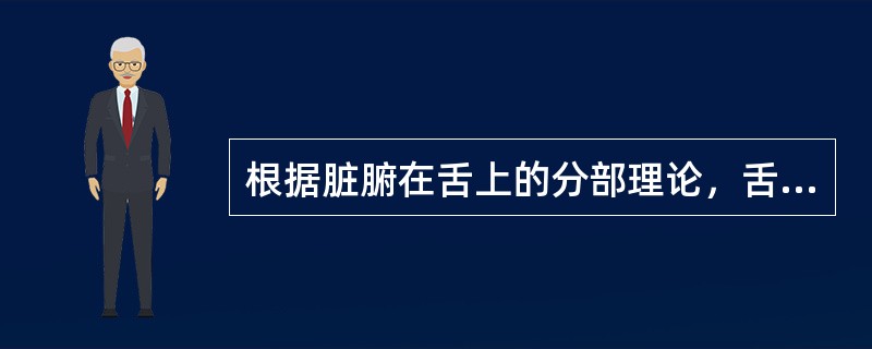 根据脏腑在舌上的分部理论，舌中属( )