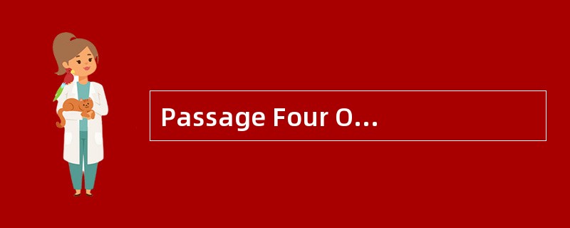 Passage Four One evening Mr. Green was d