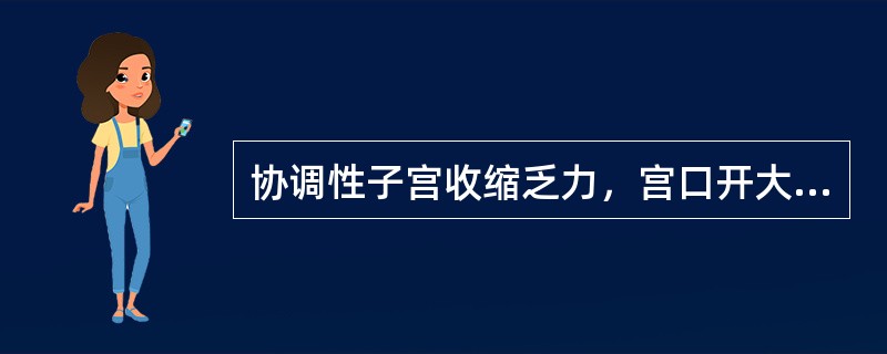 协调性子宫收缩乏力，宫口开大5cm，无头盆不称，最恰当的处理应是A、镇静剂B、缩