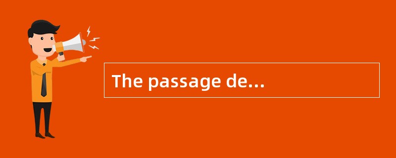 The passage deals with all the following