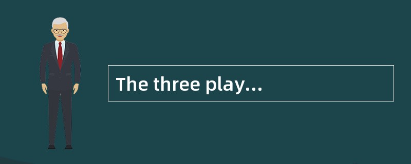 The three players repeatedly denied _tak