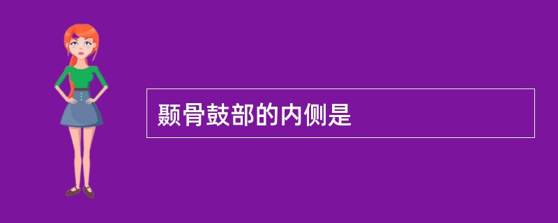 颞骨鼓部的内侧是