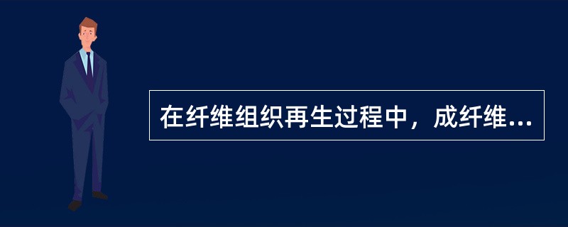 在纤维组织再生过程中，成纤维细胞的来源是（）