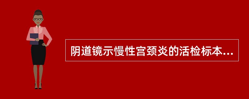 阴道镜示慢性宫颈炎的活检标本，镜检如图所示，该部位的鳞状上皮出现了哪种适应性改变