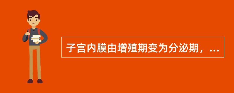 子宫内膜由增殖期变为分泌期，主要是受哪种激素的作用（）.