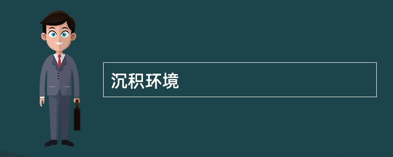 沉积环境