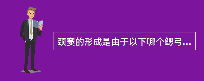 颈窦的形成是由于以下哪个鳃弓生长速度快并与颈部组织融合形成的（）。