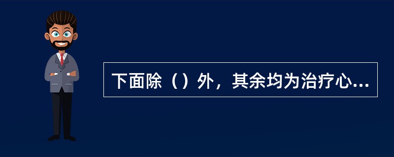 下面除（）外，其余均为治疗心绞痛的基本处方用穴。