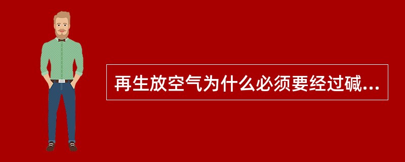 再生放空气为什么必须要经过碱液洗涤？