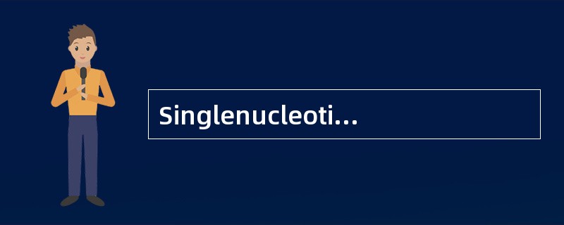 Singlenucleotidepolymorphism单核苷酸多态性