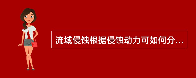流域侵蚀根据侵蚀动力可如何分类？