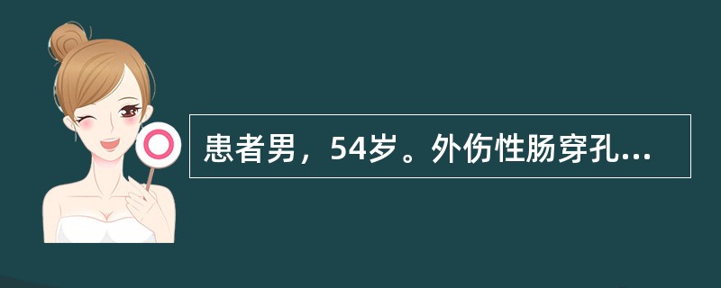 患者男，54岁。外伤性肠穿孔修补术后2天，肠蠕动未恢复，腹胀明显，护理中最重要的