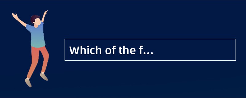 Which of the following statement is true