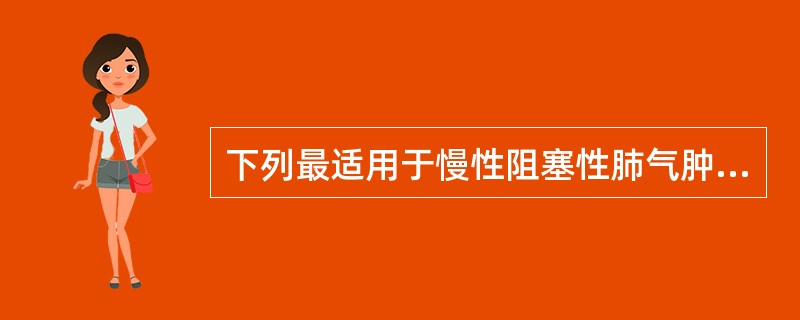 下列最适用于慢性阻塞性肺气肿患者缓解期的治疗措施是A、口服抗生素预防感染B、应用